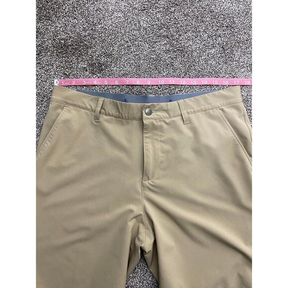 Adidas Men’s Primegreen Golf Shorts – Size 33 – Khaki - Picture 4 of 6